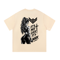 Women's  Cotton Oversize T-Shirt Fitness Life Edition