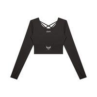 Women's Cropped Long Sleeve  T-Shirt