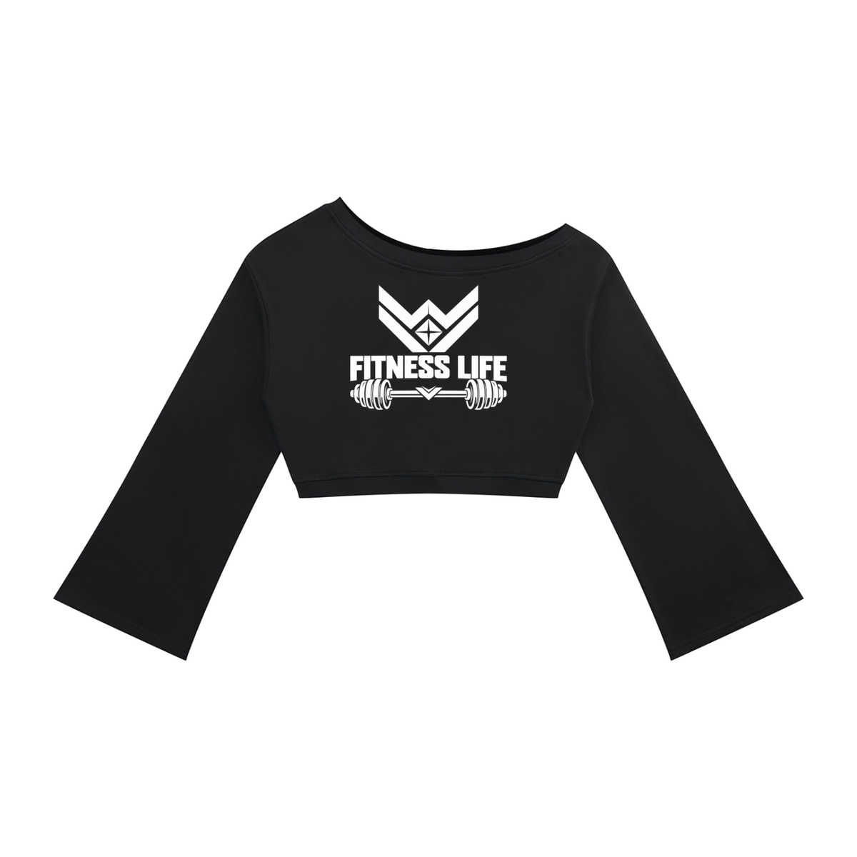 Women's Off-Shoulder Sweatshirt
