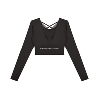Women's Cropped Long Sleeve  T-Shirt