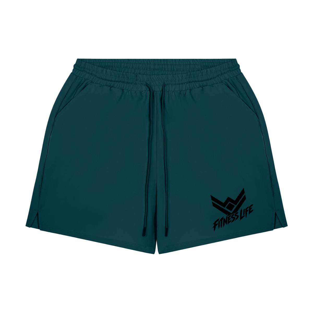 Men's Pocketed Compression-Shorts