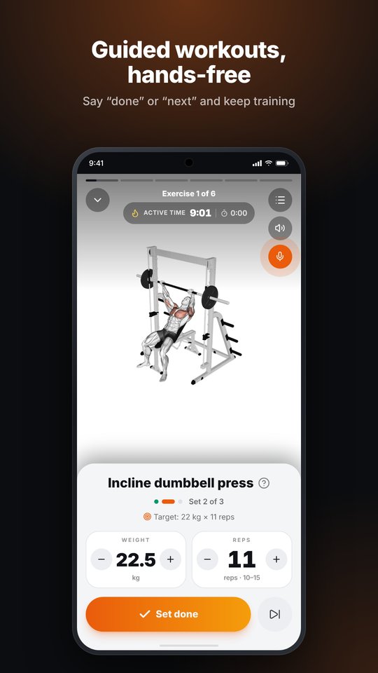 Train with the Fitness Life app
